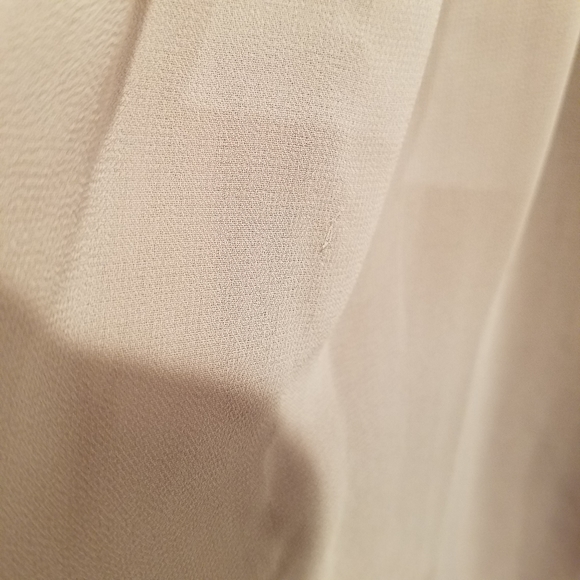 NWT H & M Pleated Mauve Chiffon Dress Sz 4 - Picture 6 of 6